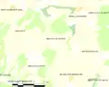 Carte de la commune.