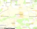 Carte de la commune.