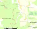 Carte de la commune.