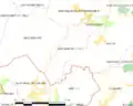 Carte de la commune.