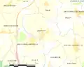 Carte de la commune.