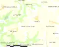 Carte de la commune.