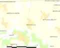 Carte de la commune.