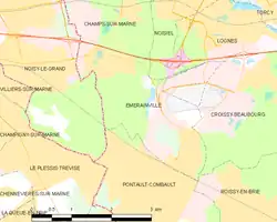 Avec les communes environnantes