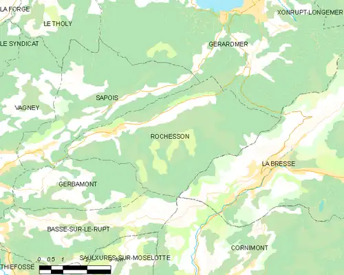 Carte de Rochesson.