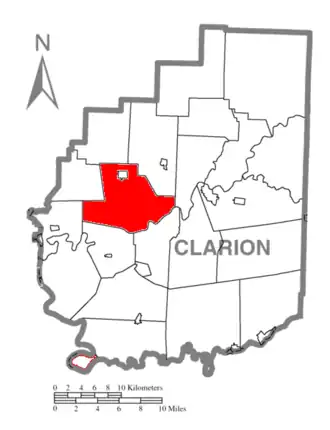 Localisation de Beaver Township