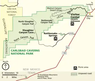 Image illustrative de l’article Parc national des grottes de Carlsbad
