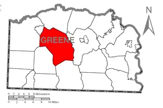 Localisation de Center Township
