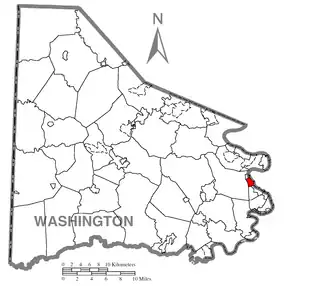 Localisation de Charleroi