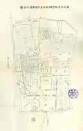 Plan de l'exposition industrielle de Choson.
