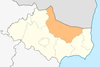 Localisation de General Tochevo