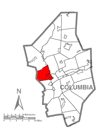 Localisation de Hemlock Township