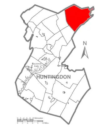Localisation de Jackson Township
