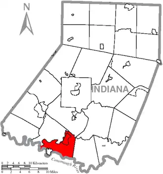 Localisation de Burrell Township