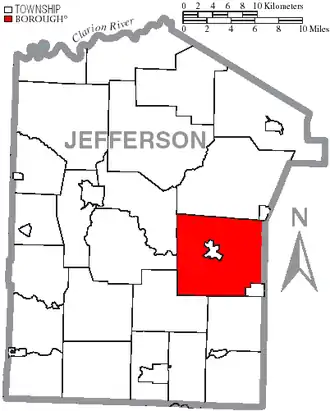 Localisation de Winslow Township