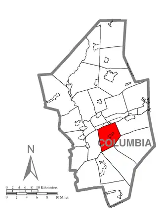 Localisation de Main Township