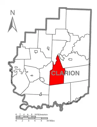 Localisation de Monroe Township