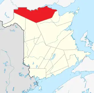 Localisation de Restigouche