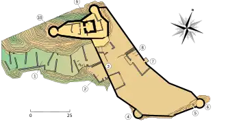 Plan du château.