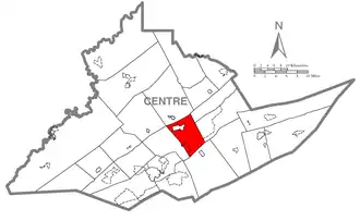Localisation de Spring Township