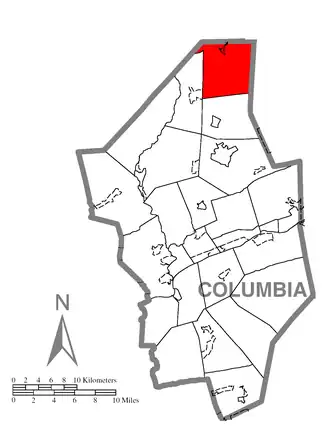 Localisation de Sugarloaf Township