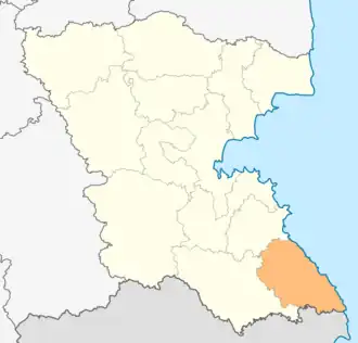 Localisation de Commune Tsarévo