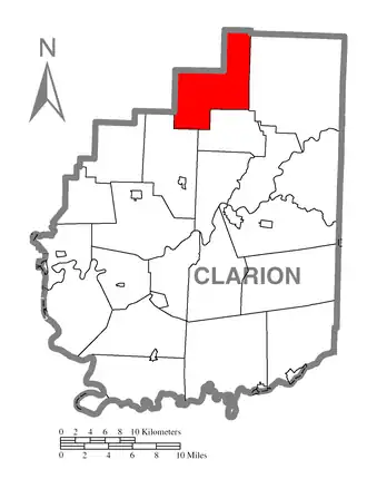 Localisation de Washington Township