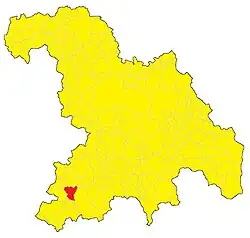 Localisation de Cartosio