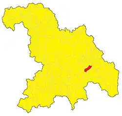 Localisation de Sardigliano