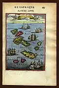 Carte des Îles du Cap-Vert (1683)