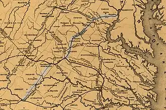 Image illustrative de l’article Orange and Alexandria Railroad