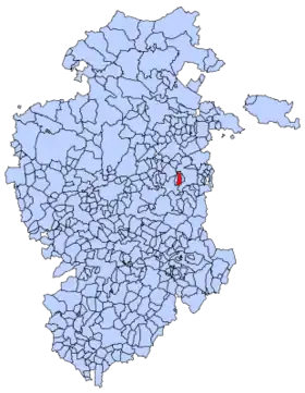 Localisation de Villambistia