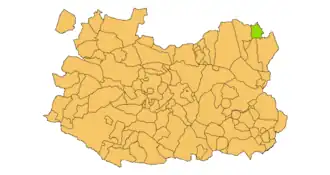 Localisation de Pedro Muñoz