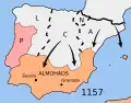 1157: les royaumes chrétiens se taillent des Marches sur l'empire almohade