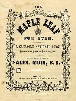 Image illustrative de l’article The Maple Leaf Forever