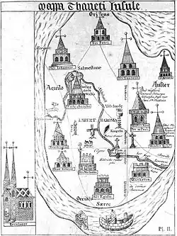 Carte du XVe siècle.