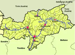 Communes majeures.