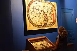 Mappemonde interactive au musée d'art et d'histoire du Cap de Gascogne