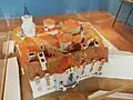 Maquette du Palais comtal d'Aix-en-Provence.