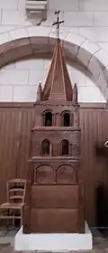 Maquette du clocher