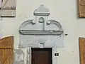 Dessus de porte.