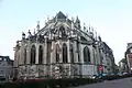 Abside orientale polygonale du XIIIe&nbsp;siècle, cathédrale de Nevers.