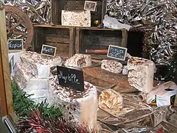 Nougat artisanal.