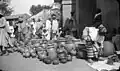 Le marché aux poteries en 1909.