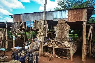 Marché vaudou de Bohicon.