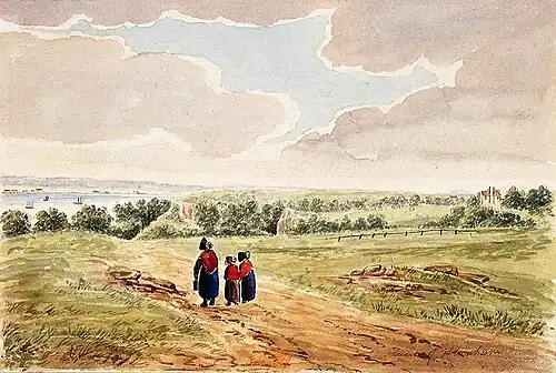 Les plaines au XIXe&nbsp;siècle.