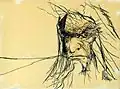 S/T. Encre/papier 30x21 cm (1967)