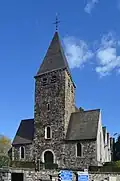 L'église Saint-Martin à Marcinelle.