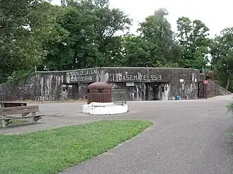 Casemate 35-3 de la ligne Maginot.