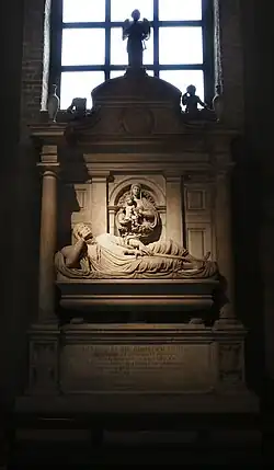 Tombeau de Giovanni del Conte (1556-1558).